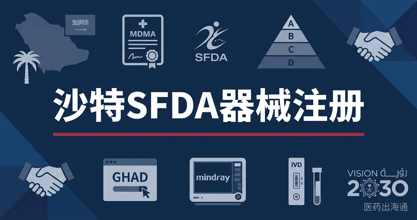 沙特SFDA注册器械数据拆解：2,177款中国制造商器械——Mindray领跑，IVD占四成，Class III只有67款，远未跑赢中东最大市场